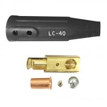 ARC Centre ARCAK-LC40M-BLA - Connector Set Brass, Male Half - Black