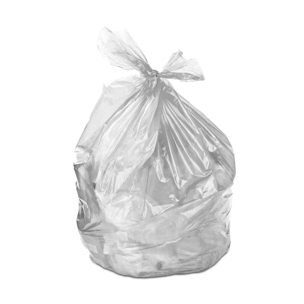 Garbage Bag 26&#34; X 36&#34; Clear X-Strong 125/Cs