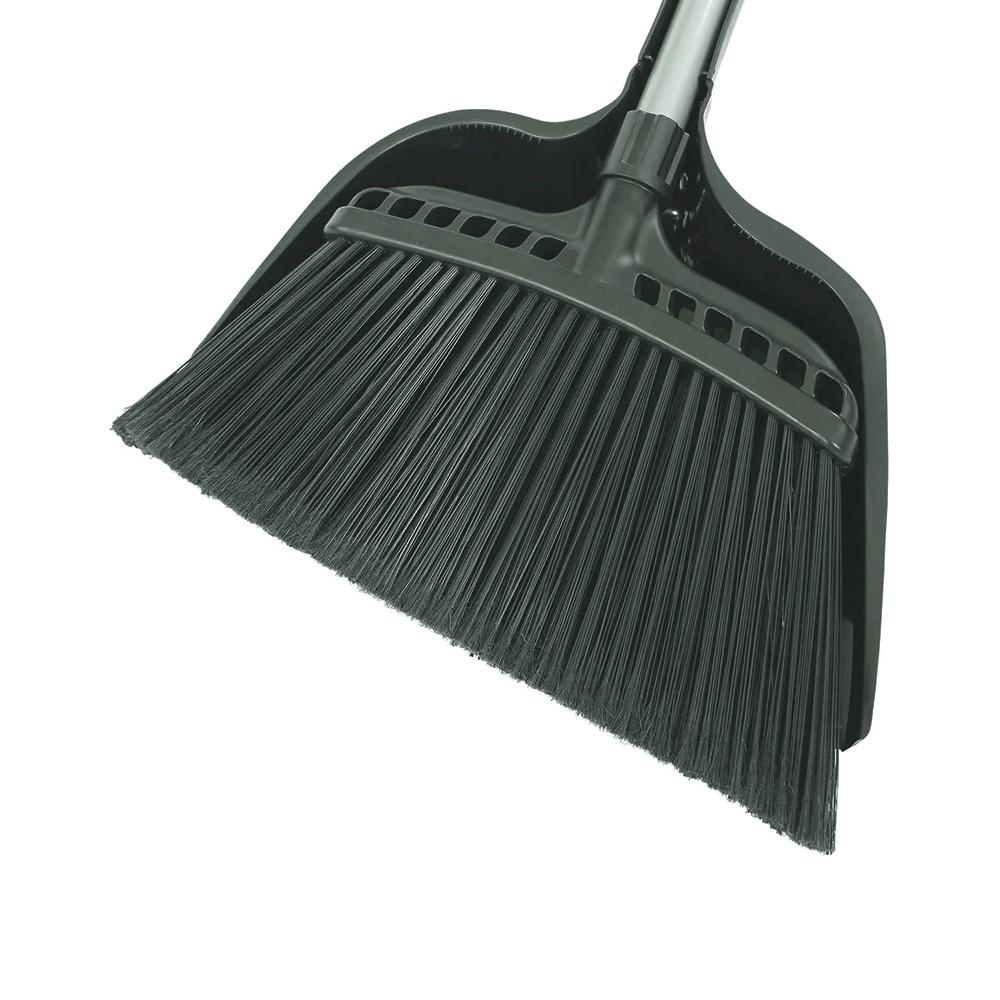 Commercial Angle Broom Jumbo 15&#34; With Dustpan