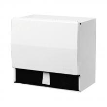 RBW JAN800-450 - Dispenser Paper Towel Singlefold & 10" Roll White Metal