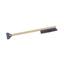 Mallory MAL203CT - Snowbrush 25" Wood Handle W/Scraper