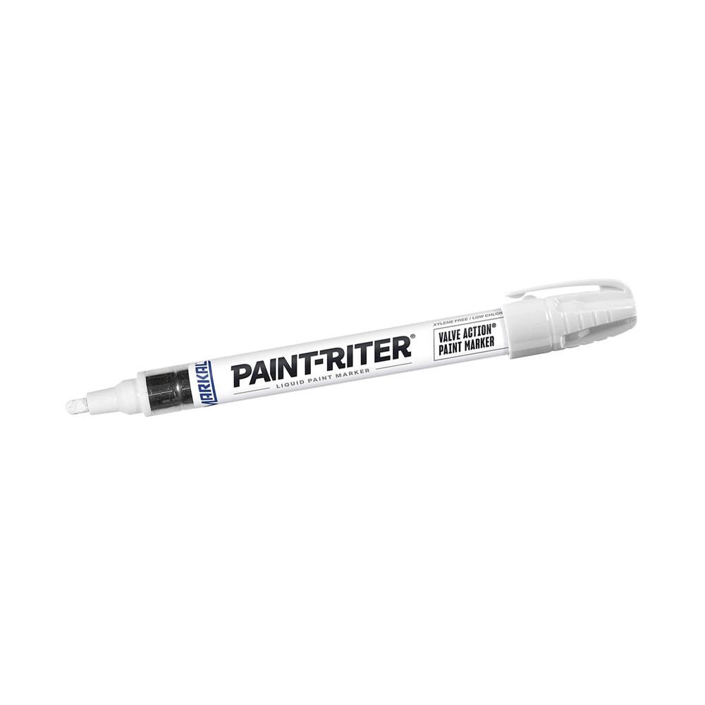 Paint Marker Valve Type Medium 3.2mm  - White (XYL Free)