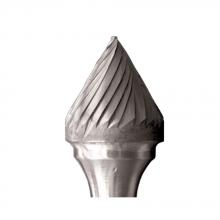 Premium Tool & Abrasives PRESJ3SC - Carbide Burr 3/8" X 1/4"  Cone 60°