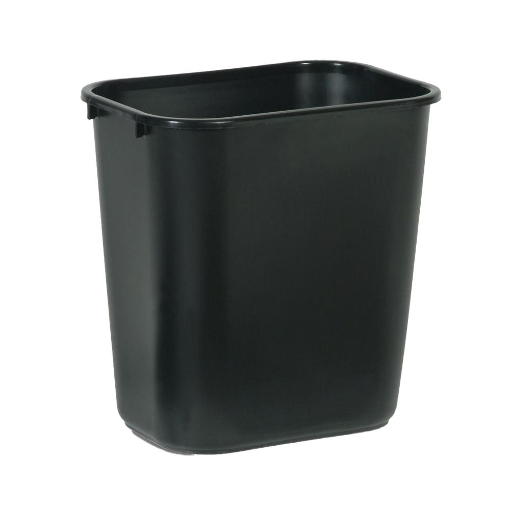 Wastebasket Medium  28Qt/27L Black