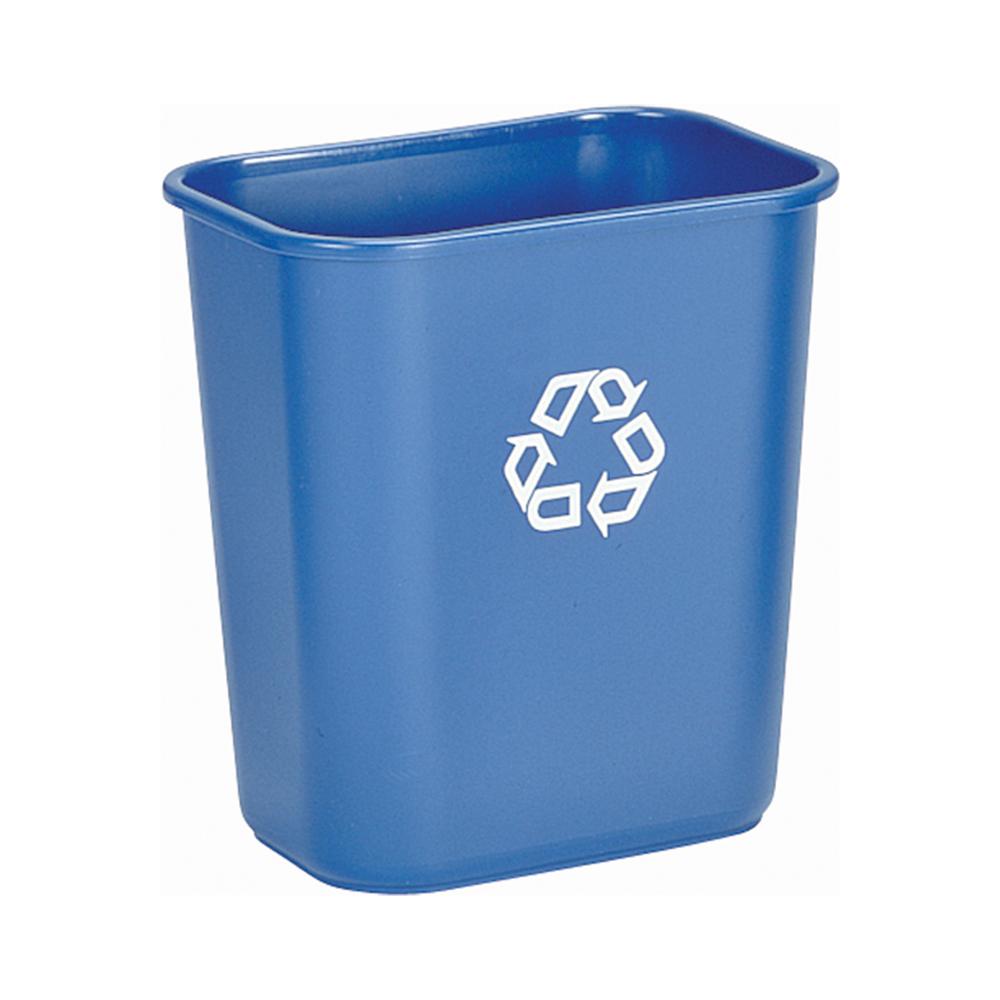 Wastebasket Medium Recycle  28Qt/27L Blue