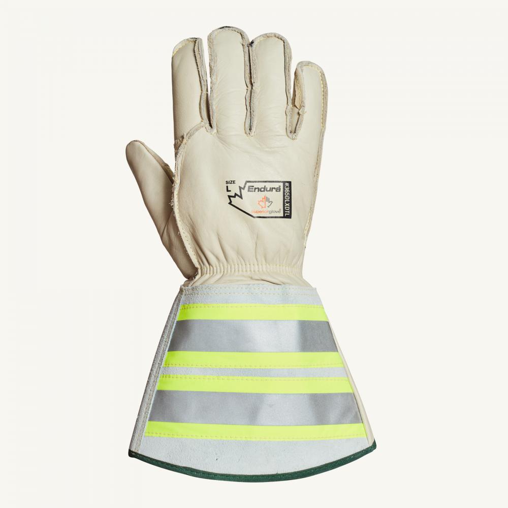 Glove Linesman Reflective Cuff, 200G Thinsulate Lined, Sz: L