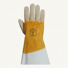 Superior Glove SPR335CBP-L - Glove Tig Welders, Cowgrain, Strap Thumb, Sz: L
