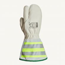 Superior Glove SPR361DLXTKG-3XL - 1 Finger Mitt, Thinsulate Lined, 6" Reflective Cuff, CLA4 Sz: 3XL