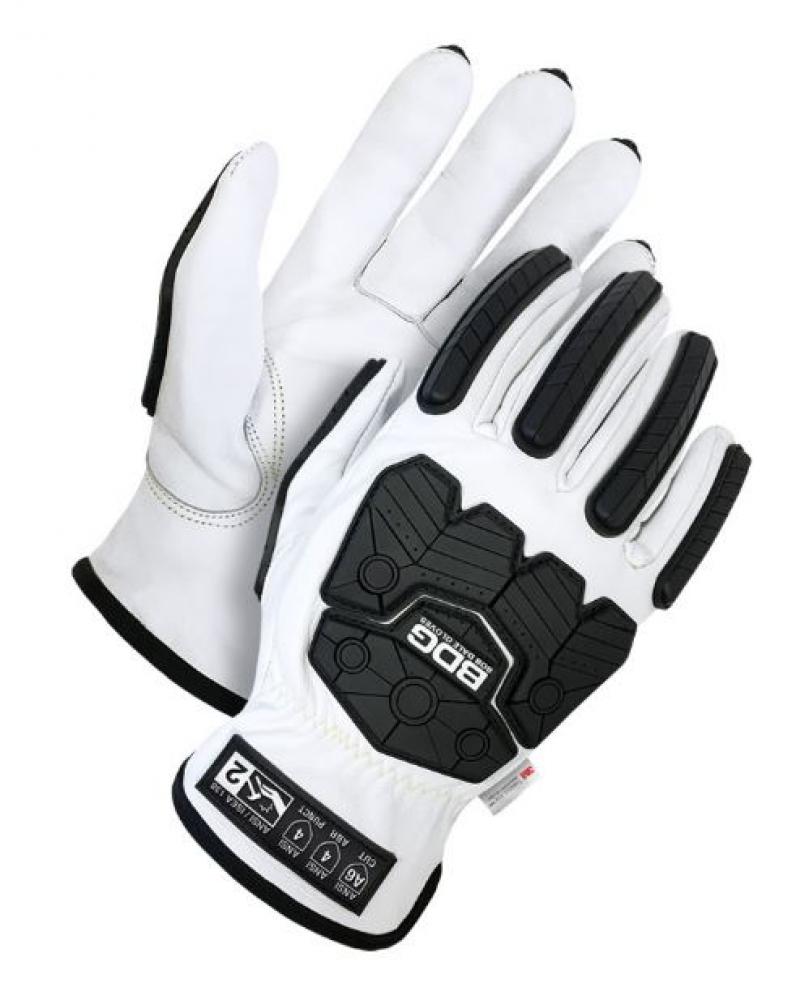 Drivers Glove Goatskin Leather CLA6 w/ TPR Thinsulate Lined Sz: S