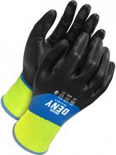 Bob Dale Gloves BDG99-9-300-10 - Glove Knit Ninja Coral Winter 15 Ga Nylon w/ 7 Ga Liner, 3/4 Dip CLA3 Sz: 10(XL)