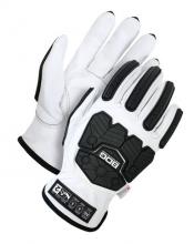 Bob Dale Gloves BDG20-9-5000-S - Drivers Glove Goatskin Leather CLA6 w/ TPR Thinsulate Lined Sz: S