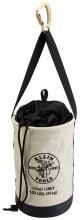 Klein Tools KLE5114DSC - Canvas Bucket with Drawstring Close, 17-Inch