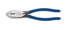 Klein Tools KLED201-8NE - Lineman's Pliers, Side Cutters with New England Nose, 8"