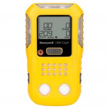 BW Technologies BWTBWC4-Y-N - BW Clip4 4-Gas Detector (O2, LEL, H2S, CO), North American version - Yellow Housing