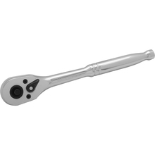 Gray Tools D005301 - 3/8" Drive 45 Tooth Quick Release Ratchet, 7-1/2" Long, Chrome Finish