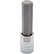 Gray Tools D013406 - 1/2" Drive Metric Hex Head, 6mm Long Bit, Chrome Finish Socket