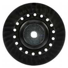 3M AB04999 - Fibre Disc Back-Up Pad With Retainer Nut, 6" x 5/8-11