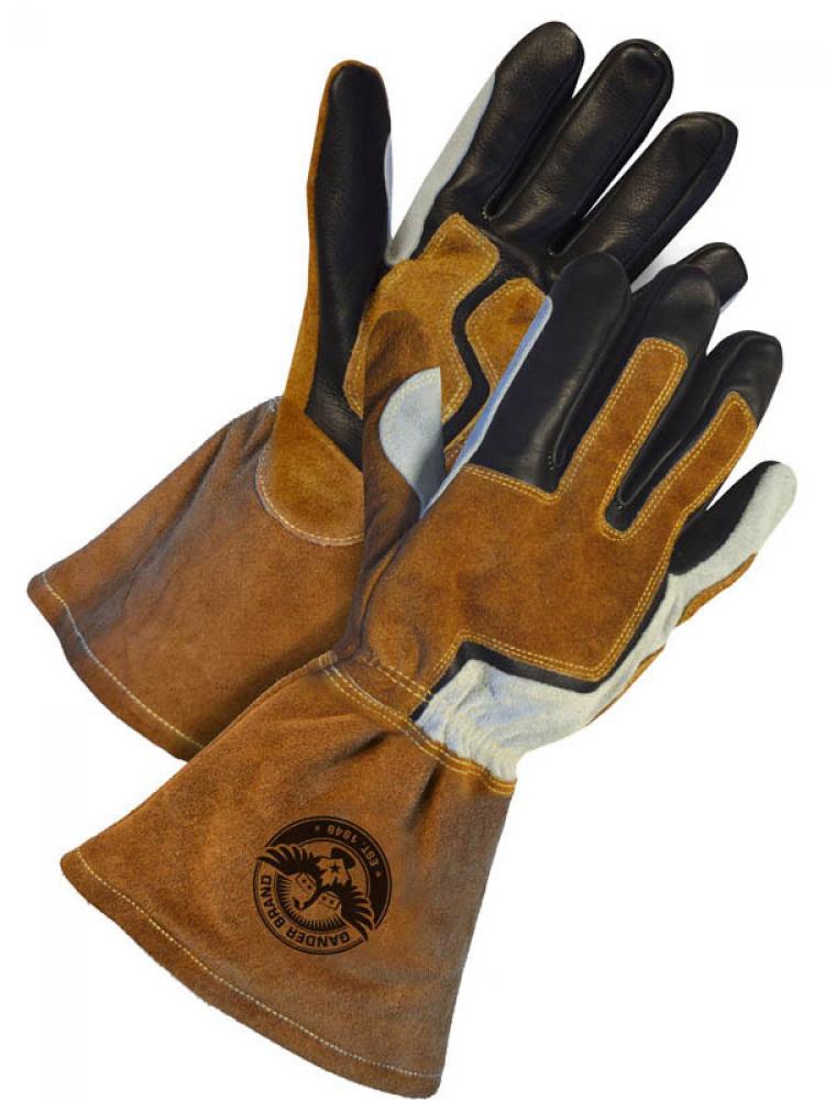 Glove Welding MIG w/ 5&#34; Cuff & Winter Fleece Lining  Sz: L