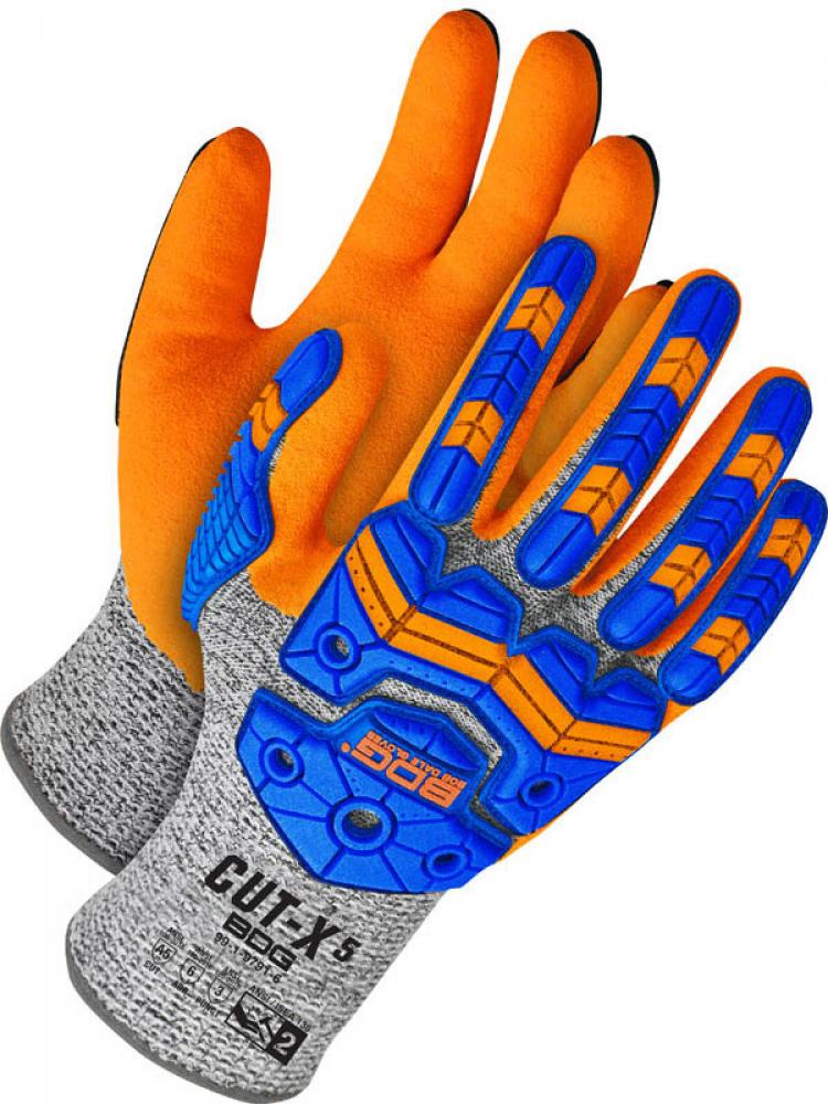 Glove HPPE  13Gauge Nitrile Coated Palm w/ TPR CLA5  Sz: 10(XL)