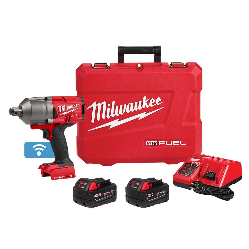 M18 FUEL™ w/ ONE-KEY™ High Torque Impact Wrench 3/4&#34; Friction Ring Kit