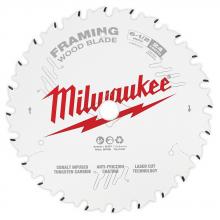 Milwaukee 48-40-0620 - Circular Saw Blade, 6-1/2" X 24TPI - Framing