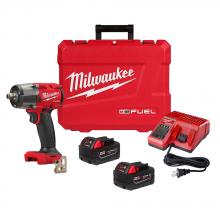 Milwaukee 2962-22R - M18 FUEL™ 1/2" Mid-Torque Impact Wrench w/ Friction Ring Kit