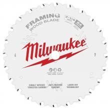 Milwaukee 48-40-0720 - Circular Saw Blade, 7-1/4" X 24TPI - Framing