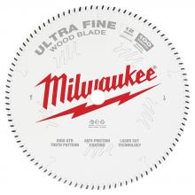 Milwaukee 48-40-1228 - Circular Saw Blade, 12" X 100TPI - Ultra Fine