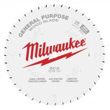 Milwaukee 48-40-1024 - Circular Saw Blade, 10" X 40TPI - General Purpose