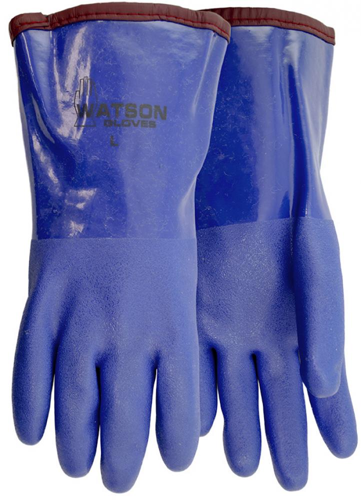 PVC Coated Glove &#39;Frost Free&#39; with 12&#34; Gauntlet & Heavy Fleeve Lining Sz: L