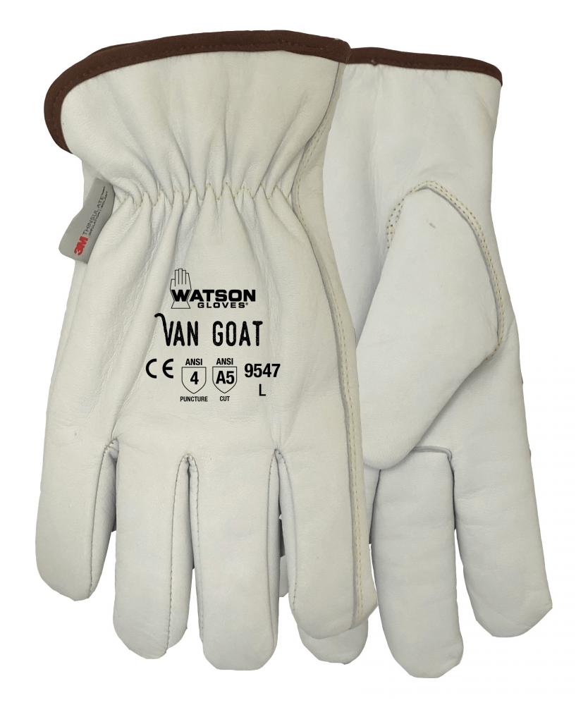 Drivers Glove &#39;Van Goat&#39; Thinsulate Lined CLA5  Sz: L