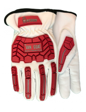 Watson Gloves 547TPR-L - Drivers Glove 'Van Goat' Goatskin Leather CLA6 w/ TPR Sz: L