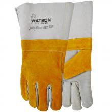 Watson Gloves 2761-L - Welders Glove 'Cow Town' Split Cowhide Leather Sz: L