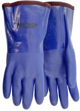 Watson Gloves 491-S - PVC Coated Glove 'Frost Free' with 12" Gauntlet & Heavy Fleeve Lining Sz: S