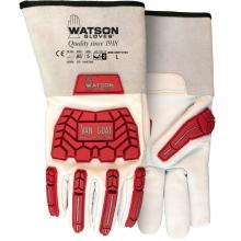 Watson Gloves 549TPR-M - Glove Goatskin with Gauntlet & TPR 'Van Goat'  CLA5 Sz: M