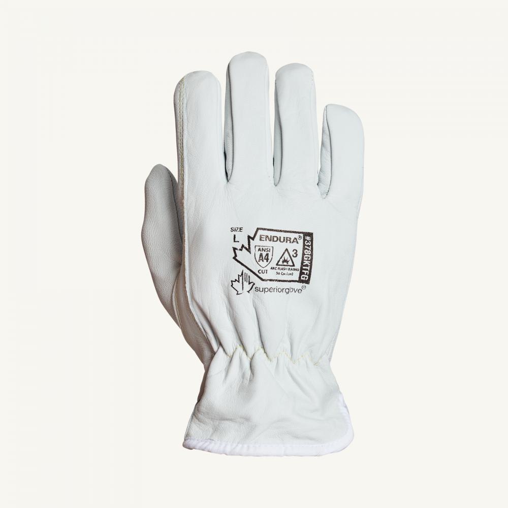 Glove Drivers Goatskin Grain Kevlar Endura CLA4 Sz: L