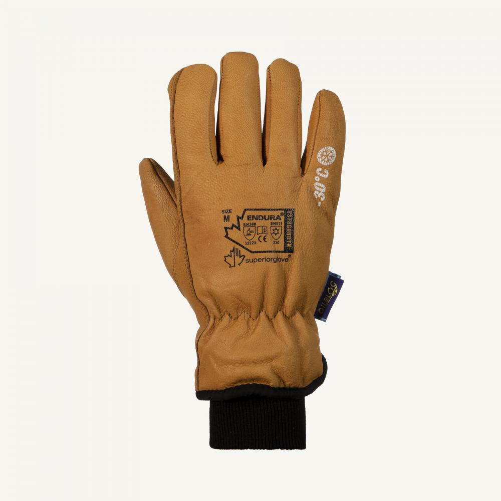 Glove Drivers Goatskin, C200 Thinsulate Lined Oilbloc Treated Sz: S