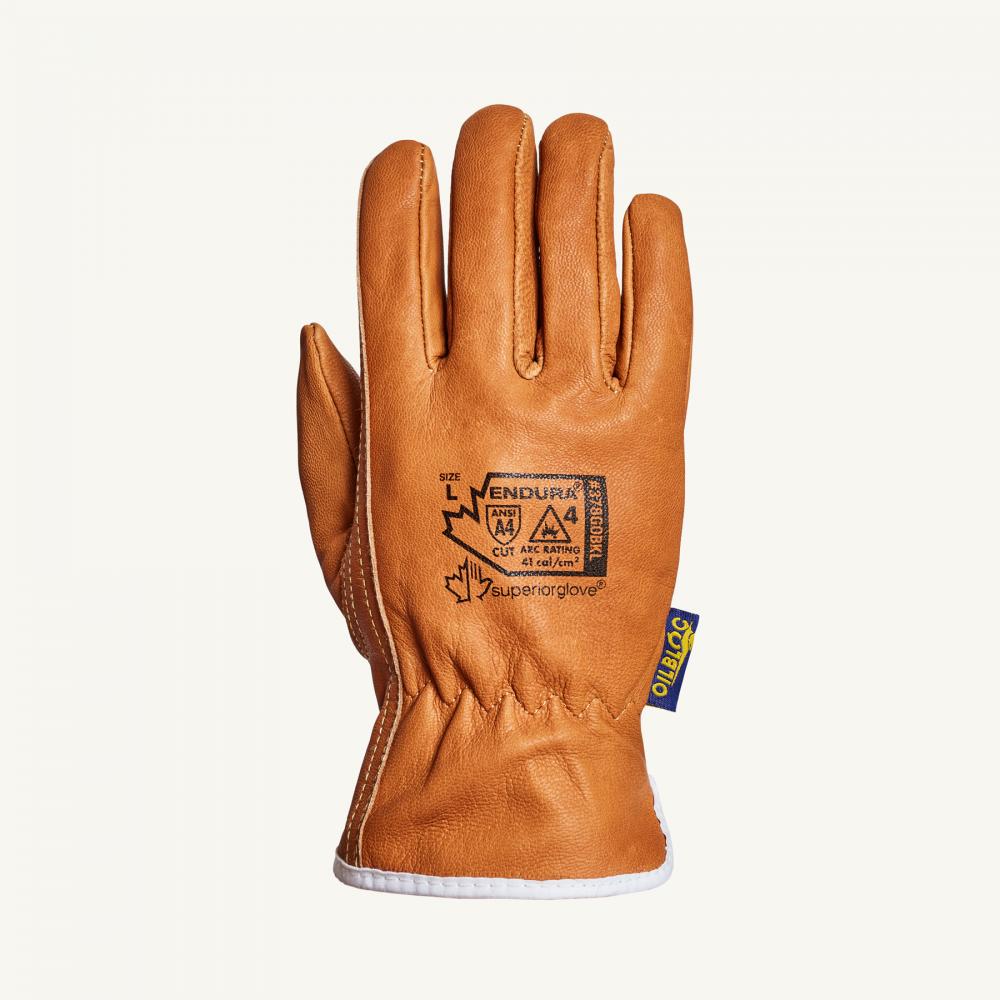 Drivers Glove Goatskin Leather CLA4 Kevlar Lined OilBloc Sz: 3XL