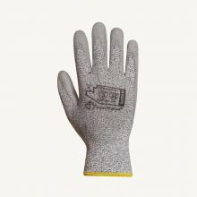 Superior Glove STAGXPU-10 - Glove Knit Steel Comp HPPE. Polyurethene Palm 13 GA CLA5 Sz :10