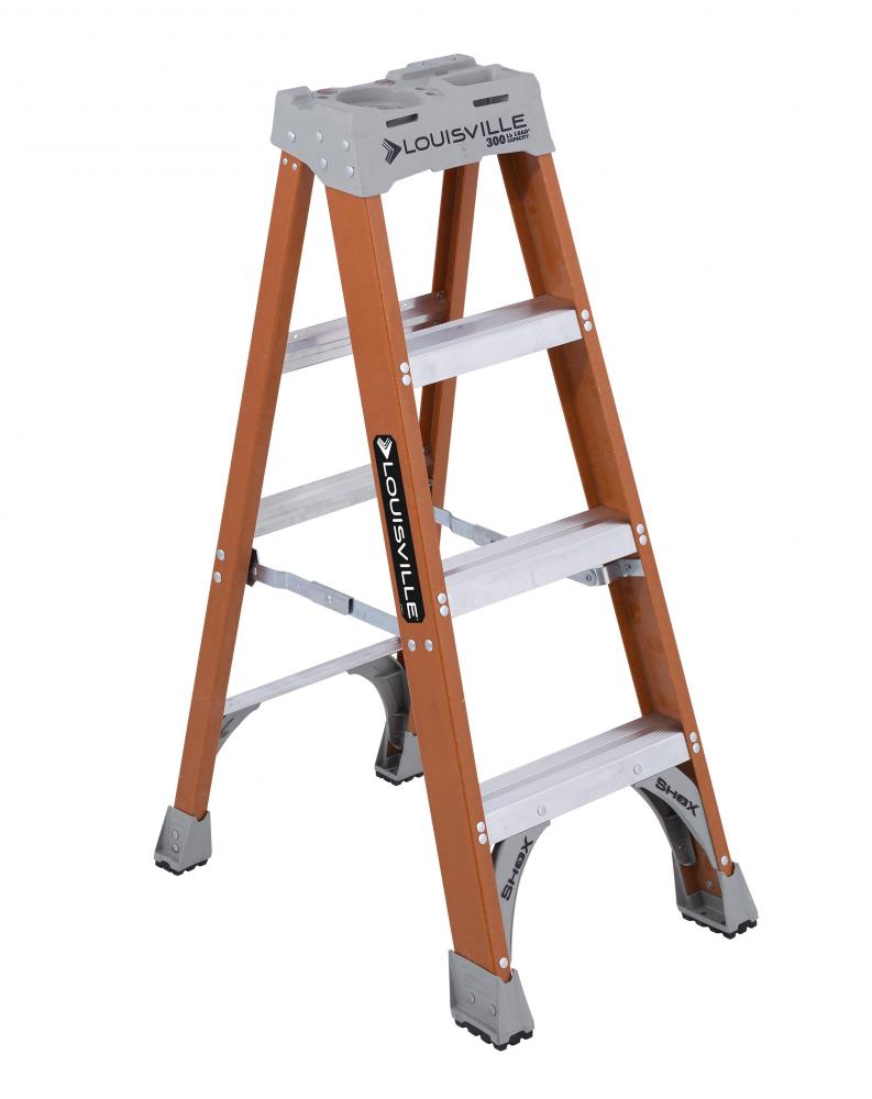Step Ladder 4&#39; Fiberglass Type IA