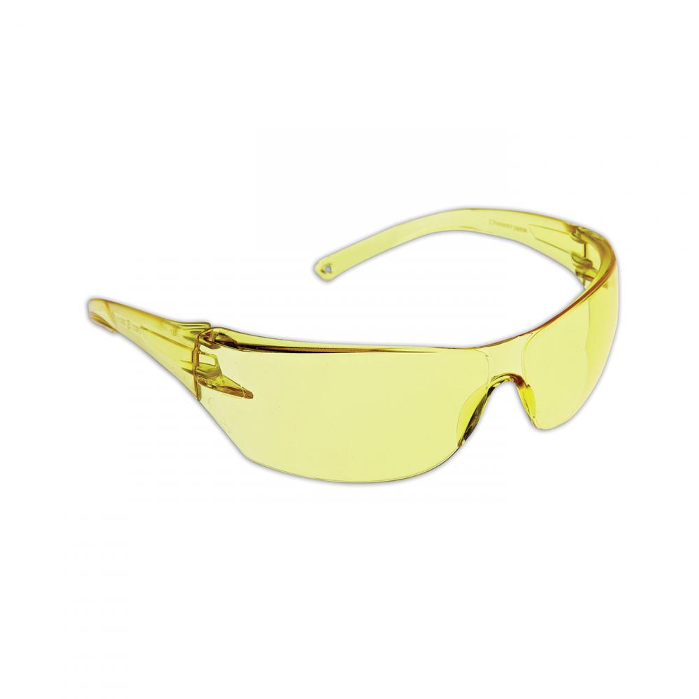 Safety Glasses Amber Lens &#34;The Curve&#34;