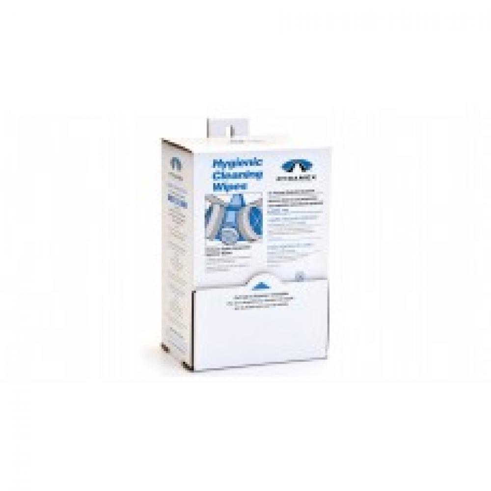 Respirator Cleaner - Box with 100 Alcohol Free Hygienic Wipes