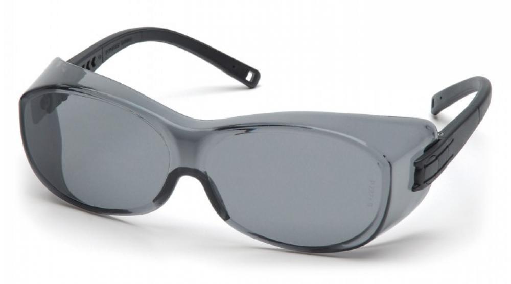Safety Glasses - OTS - Black Frame/Gray Lens