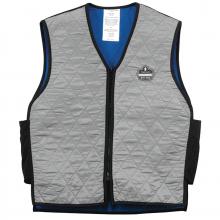 Ergodyne 12544 - Cooling Vest, Evaporative,  Gray Sz: L