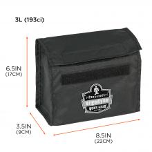 Ergodyne 13180 - Black Half Mask Respirator Waist Pack