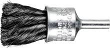 Pferd Inc. 83070 - 3/4" Knot Wire End Brush - Flared Cup - .006 CS Wire, 1/4" Shank