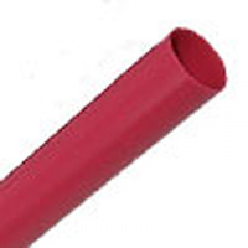 Heat Shrink Tubing, Dual Wall, 1/8&#34; X 6&#34; Length, Red, 6/Bg