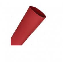 Techspan 669987 - Heat Shrink Tubing, Dual Wall, 1" X 6" Length, Red, 6/Bg