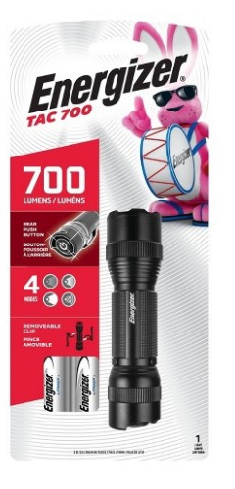 Energizer® Performance Metal Tactical Flashlight (700 lumens)