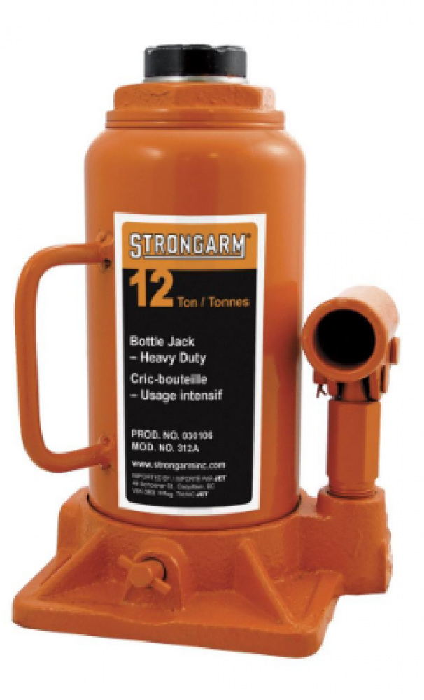 12 Ton Bottle Jack - Heavy Duty